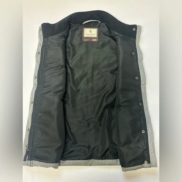 Legendary Whitetails Womens Small Vortex Gray Zip Snap Close Outdoor Hiking Vest - Picture 5 of 8